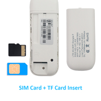 Odblokowany mobilny Modem USB 4G LTE klucz sprzętowy bezprzewodowy Router wi-fi 150 mb/s z gniazdo karty SIM kieszeń na jacht samochodowy na zewnątrz U96 5